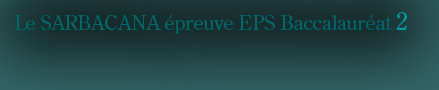 SARBACANA au BACCALAUREAT