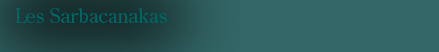 Les Sarbacanakas 1996 -1998